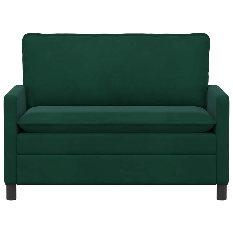 Bank Donkergroen 126 x 81 x 87,5 cm