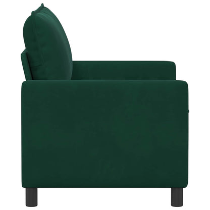 Bank Donkergroen 126 x 81 x 87,5 cm