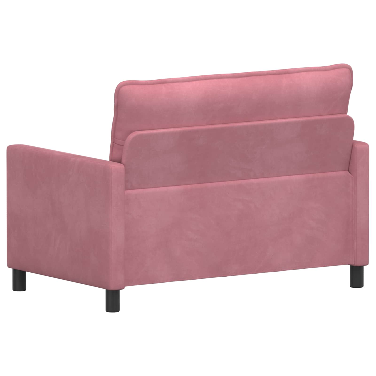 Bank Roze 126 x 81 x 87,5 cm Fluweel