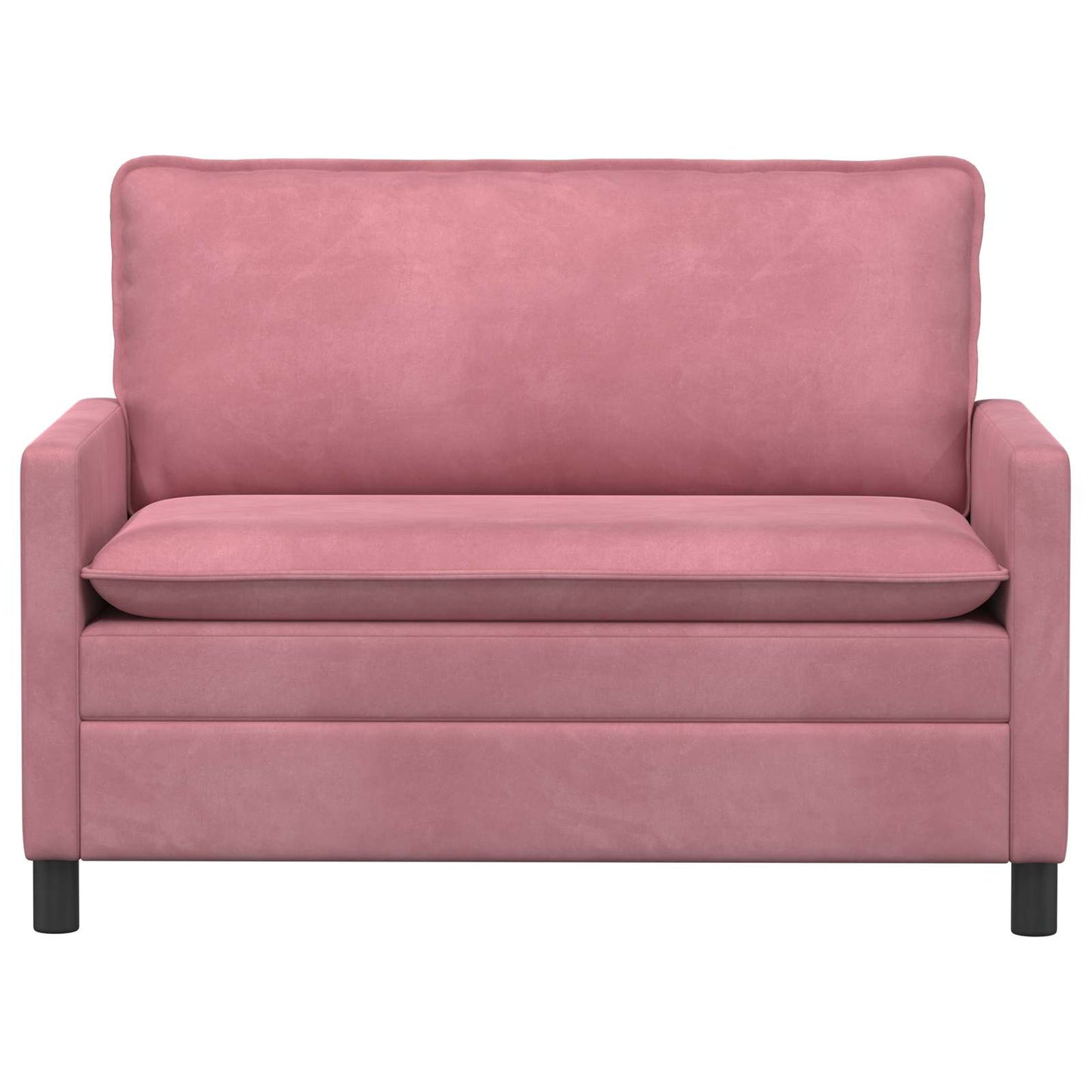Bank Roze 126 x 81 x 87,5 cm Fluweel