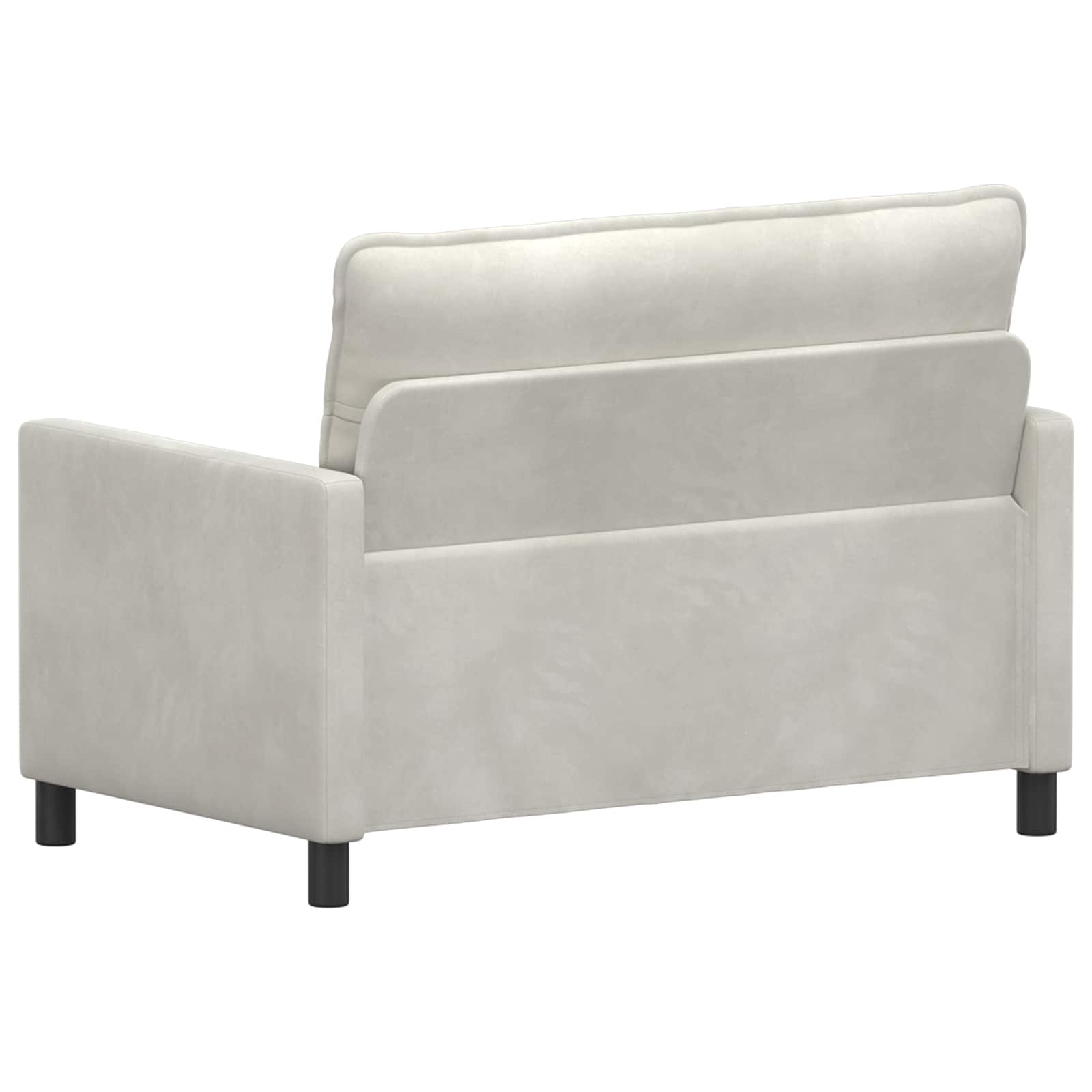 Bank Crèmekleurig 126 x 81 x 87,5 cm Fluweel