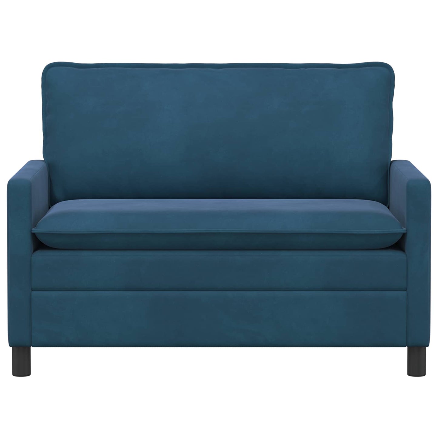 Bank Blauw 126 x 81 x 87,5 cm Fluweel