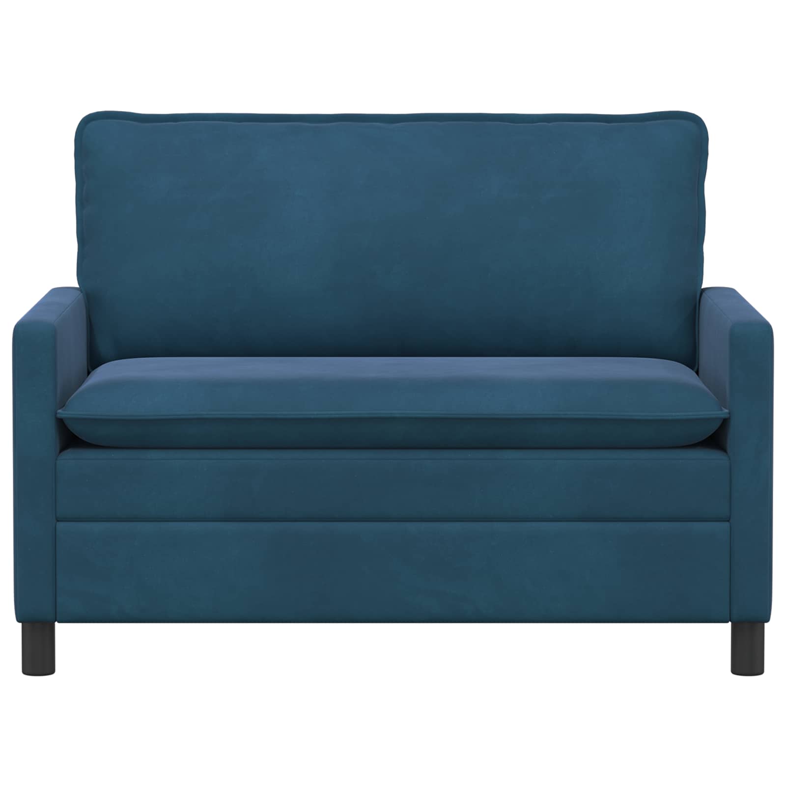 Bank Blauw 126 x 81 x 87,5 cm Fluweel