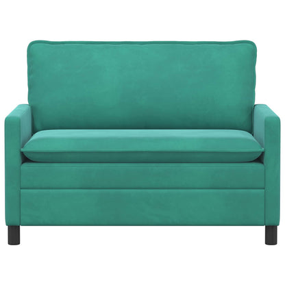 Bank Turquoise 126 x 81 x 87,5 cm Fluweel