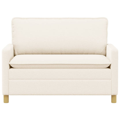 Bank Crèmekleurig 126 x 81 x 87,5 cm Stof
