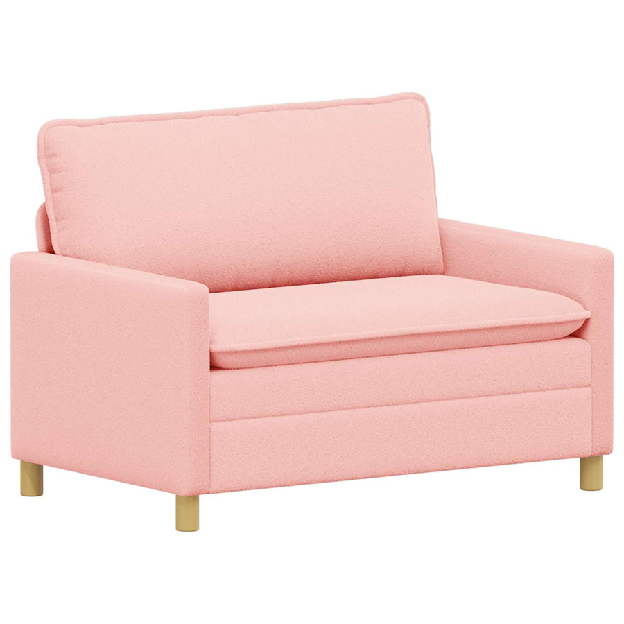 Bank Roze 126 x 81 x 87,5 cm Stof