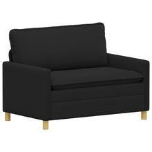Bank Zwart 126 x 81 x 87,5 cm Stof