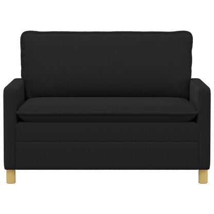 Bank Zwart 126 x 81 x 87,5 cm Stof