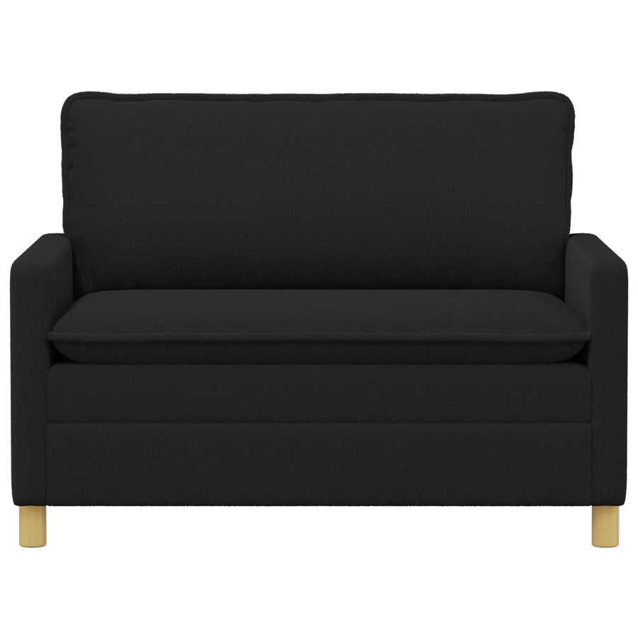 Bank Zwart 126 x 81 x 87,5 cm Stof