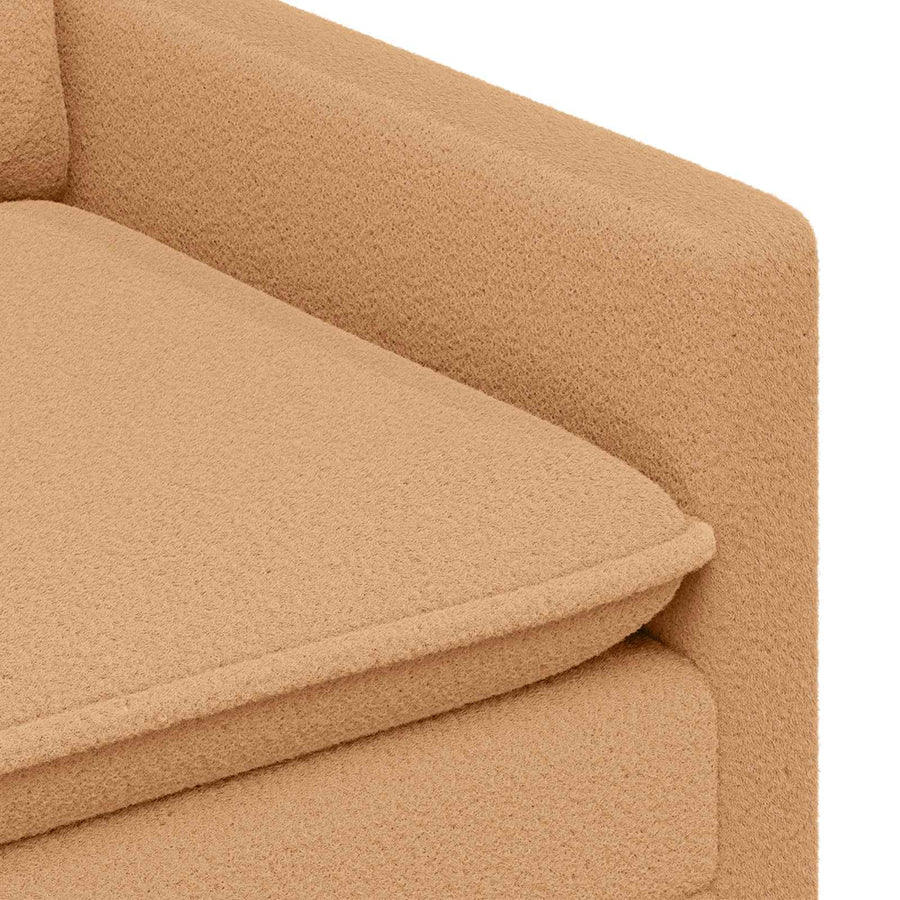 Bank Beige 126 x 81 x 87,5 cm Stof