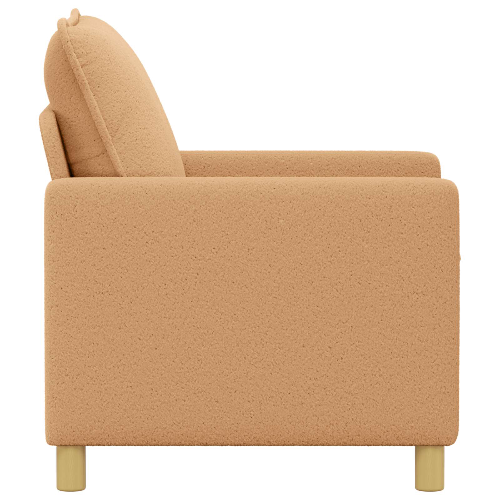 Bank Beige 126 x 81 x 87,5 cm Stof