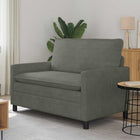 Sofa Light Grey 126 x 81 x 87.5 cm Fabric