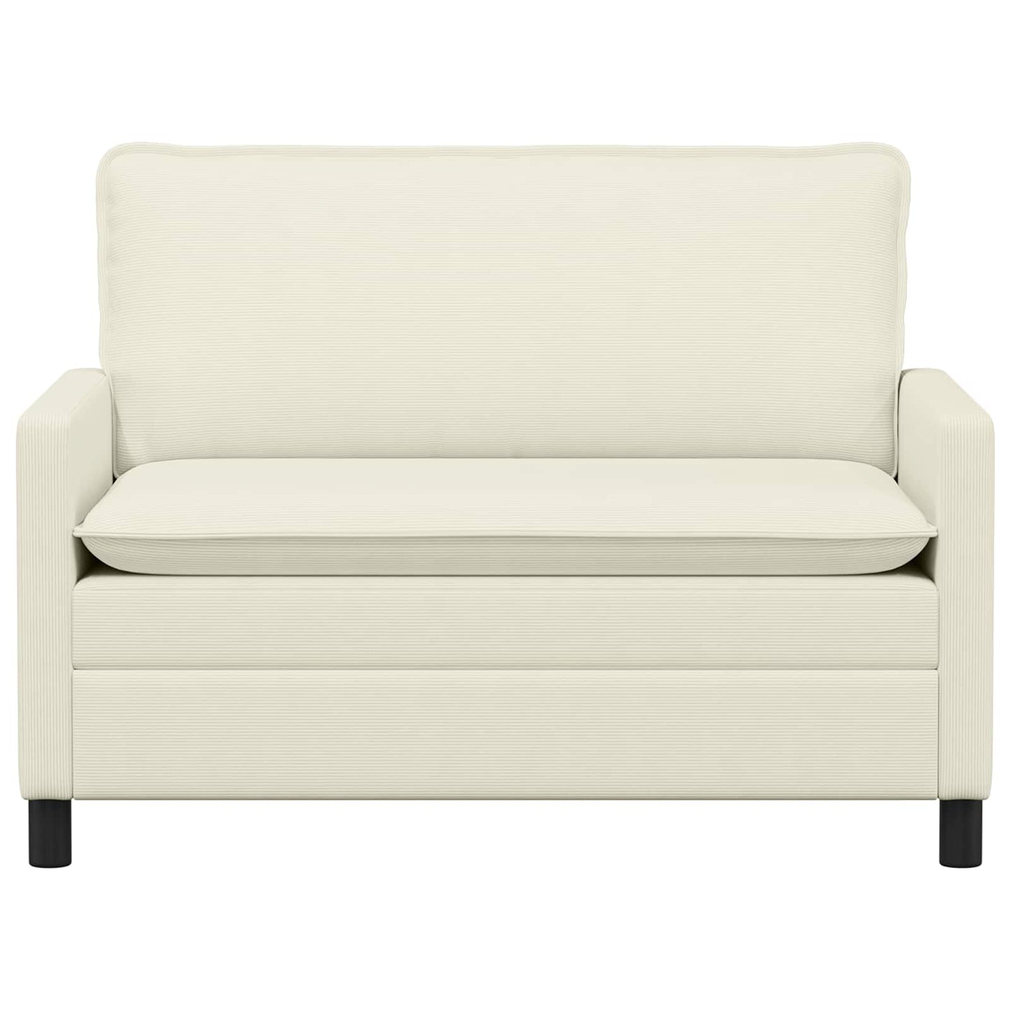 Bank Crèmekleurig 126 x 81 x 87,5 cm Stof
