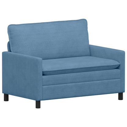 Bank Blauw 126 x 81 x 87,5 cm Stof