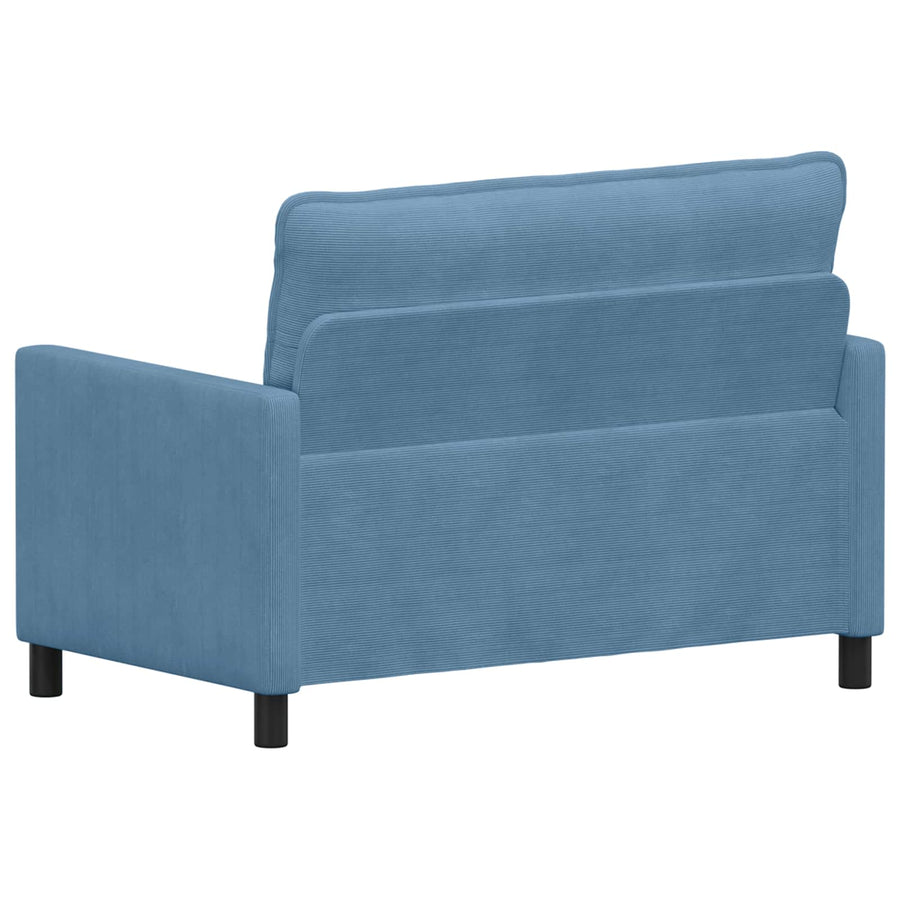 Bank Blauw 126 x 81 x 87,5 cm Stof