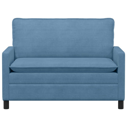 Bank Blauw 126 x 81 x 87,5 cm Stof