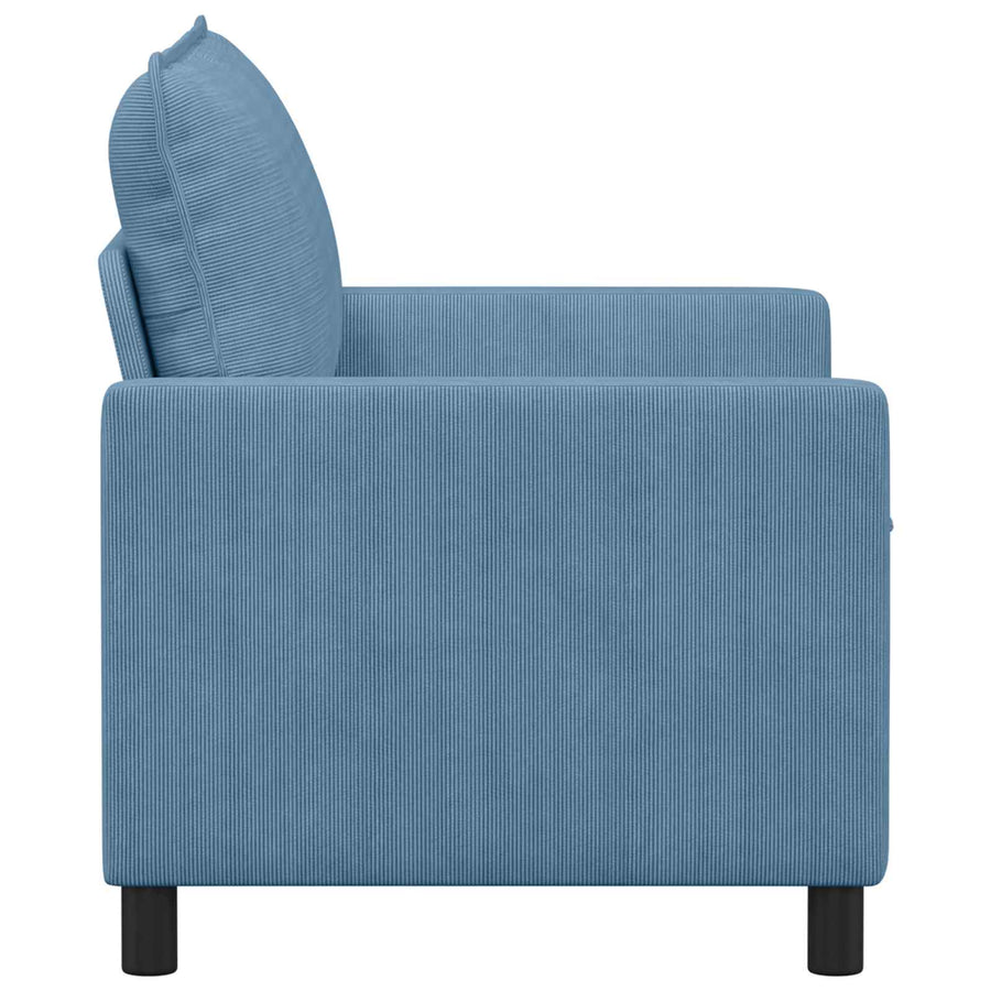 Bank Blauw 126 x 81 x 87,5 cm Stof