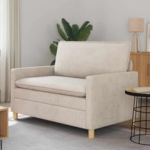 Bank Crèmekleurig 126 x 81 x 87,5 cm Polyester
