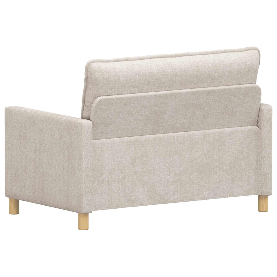 Bank Crèmekleurig 126 x 81 x 87,5 cm Polyester