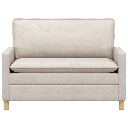 Bank Crèmekleurig 126 x 81 x 87,5 cm Polyester