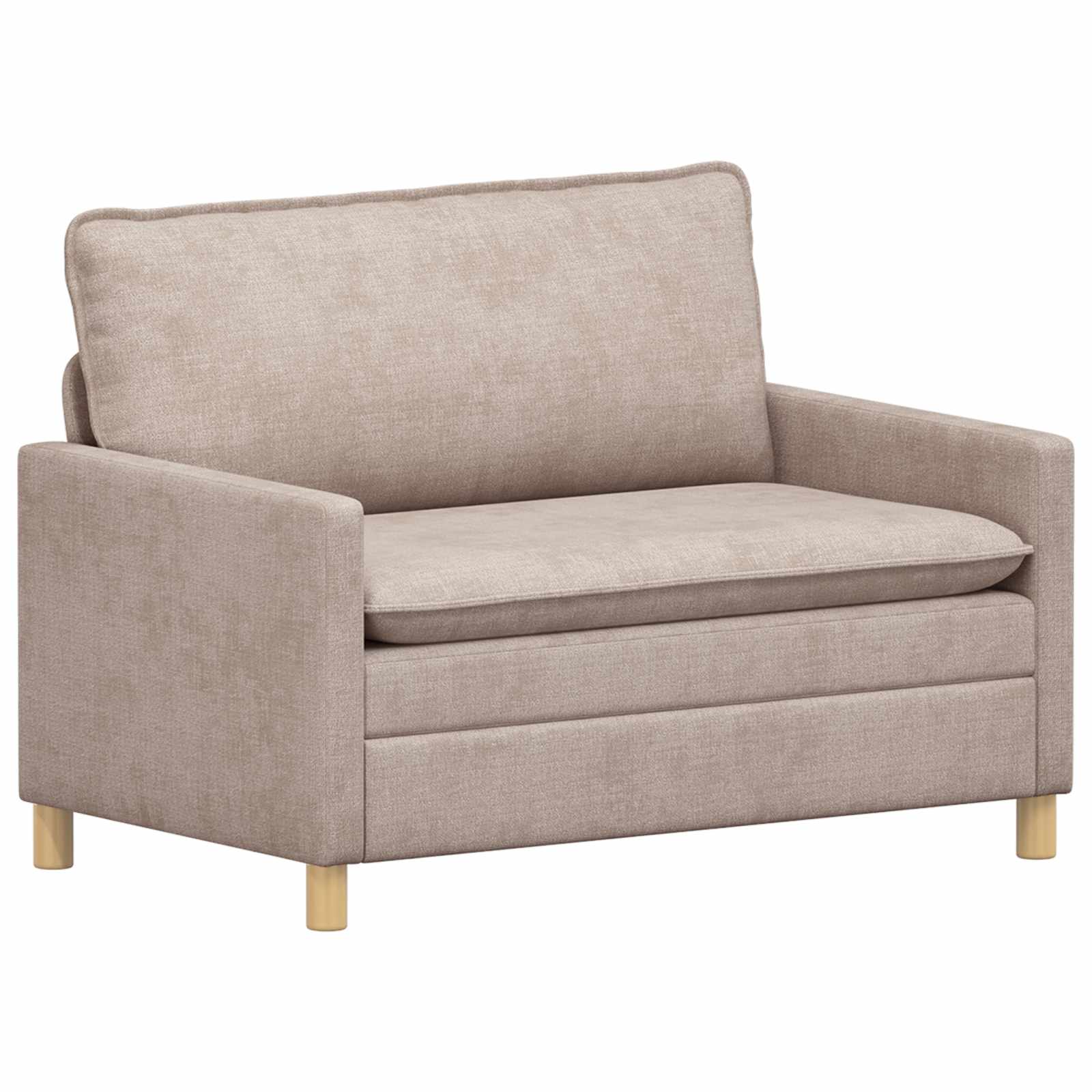 Bank Beige 126 x 81 x 87,5 cm Polyester
