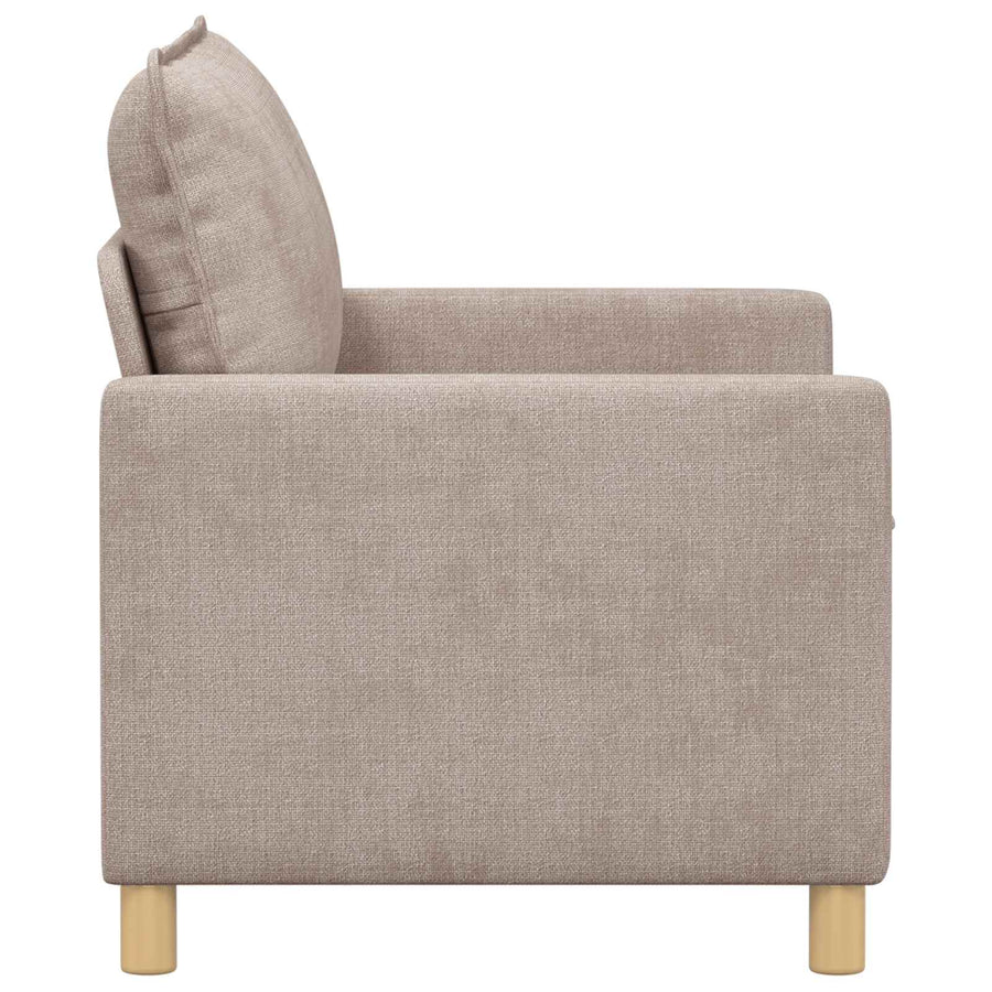 Bank Beige 126 x 81 x 87,5 cm Polyester