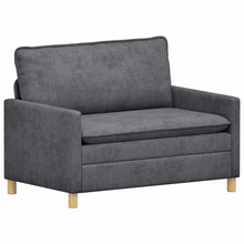 Bank Donkergrijs 126 x 81 x 87,5 cm Polyester