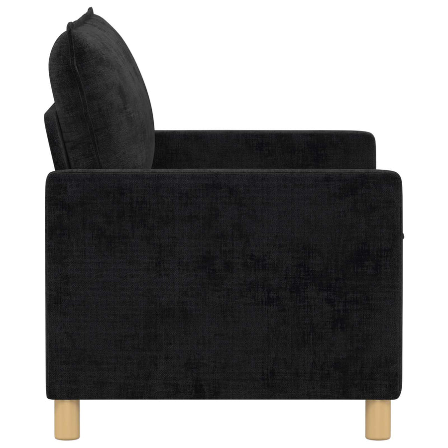 Bank Zwart 126 x 81 x 87,5 cm Polyester