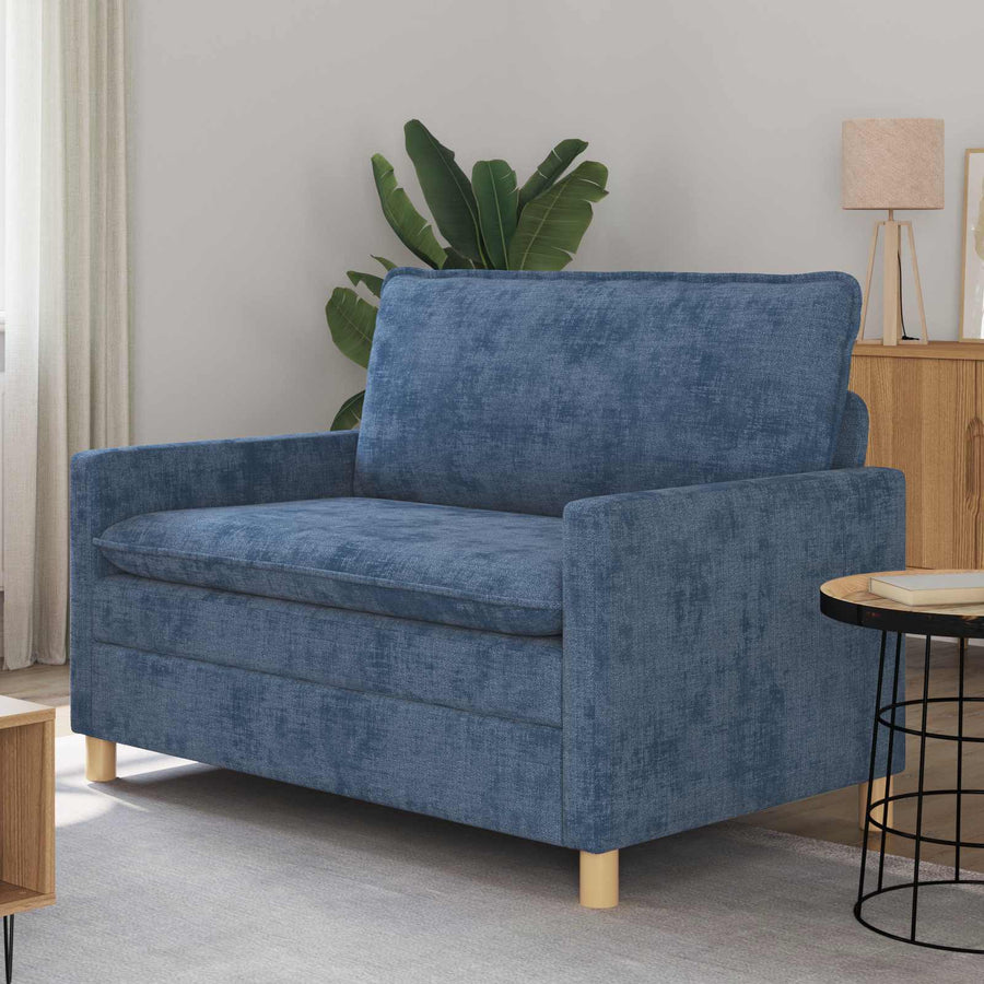 Bank Blauw 126 x 81 x 87,5 cm Polyester