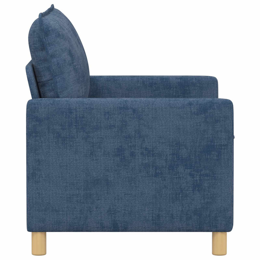 Bank Blauw 126 x 81 x 87,5 cm Polyester