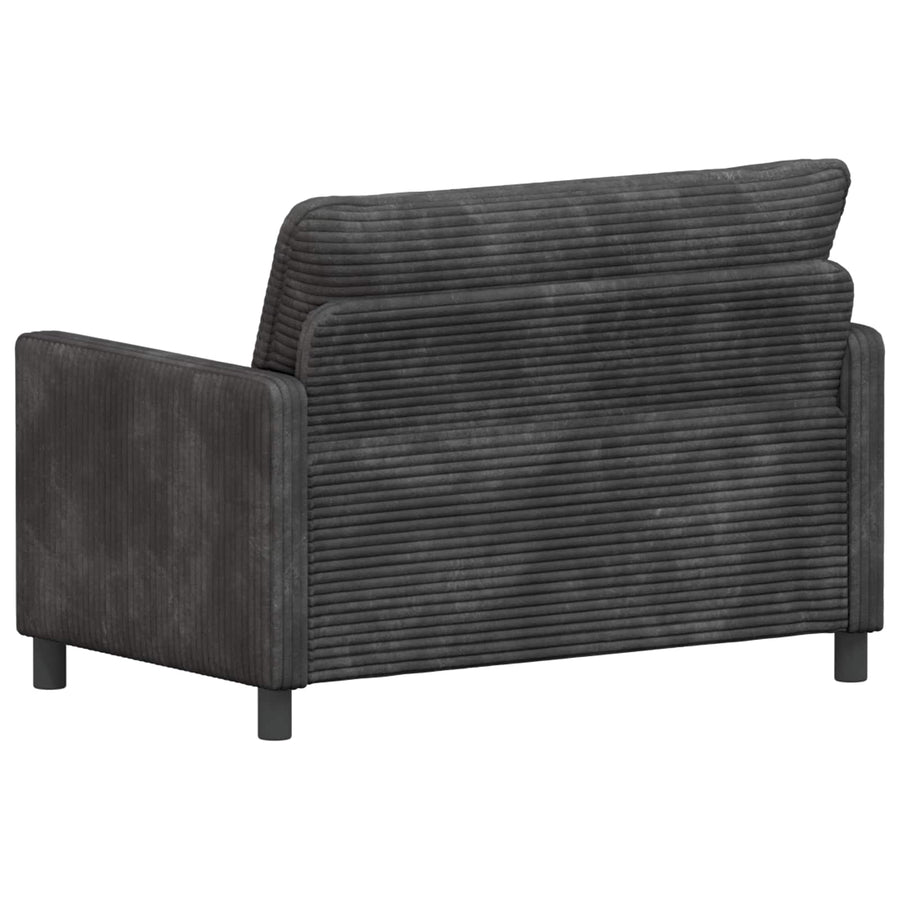 Bank Donkergrijs 126 x 81 x 87,5 cm Polyester