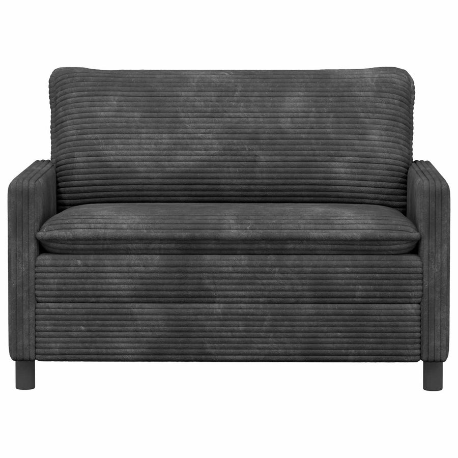 Bank Donkergrijs 126 x 81 x 87,5 cm Polyester