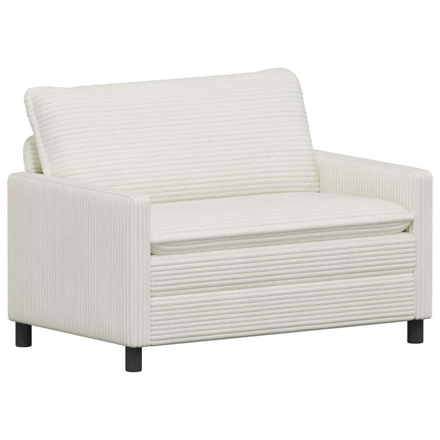 Bank Crèmekleurig 126 x 81 x 87,5 cm Polyester