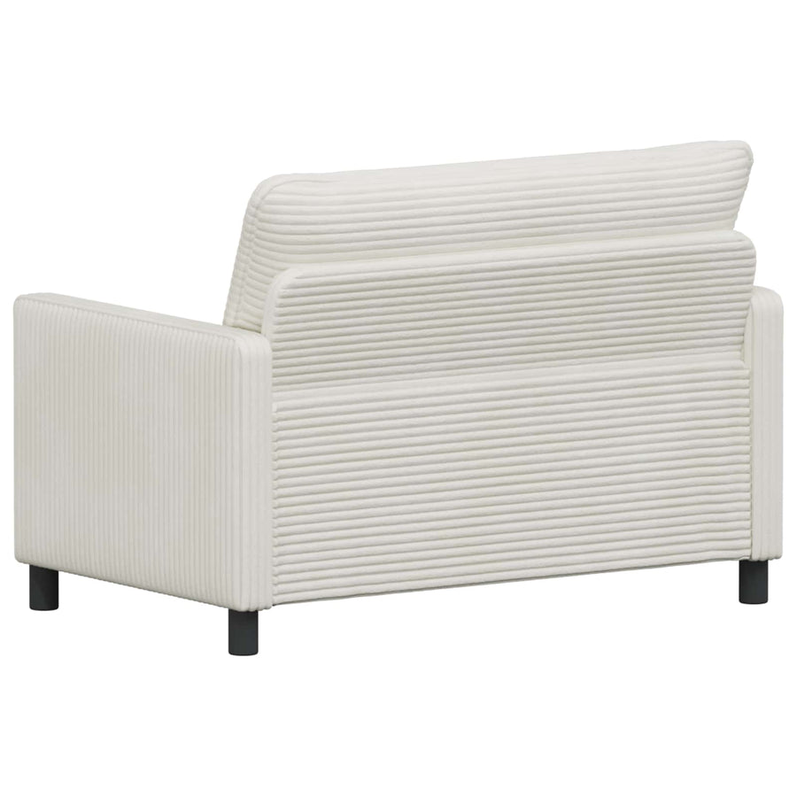 Bank Crèmekleurig 126 x 81 x 87,5 cm Polyester