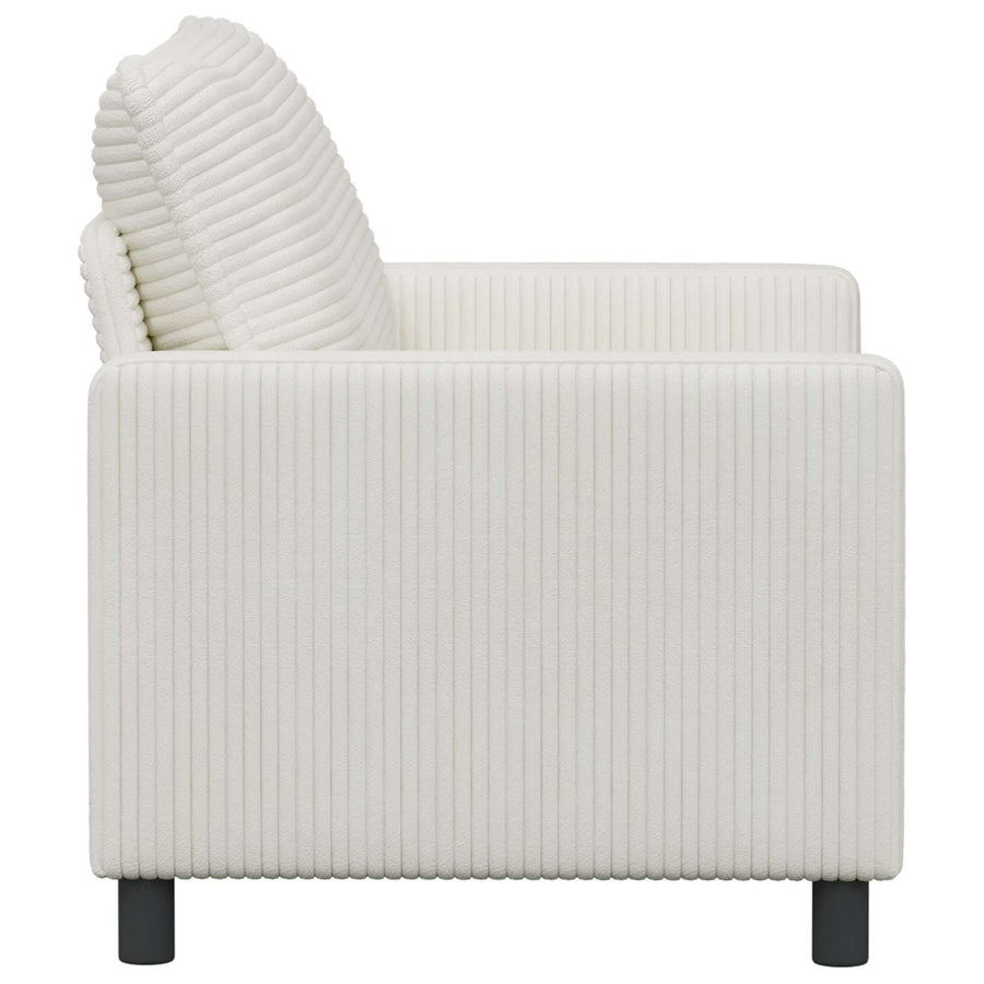 Bank Crèmekleurig 126 x 81 x 87,5 cm Polyester