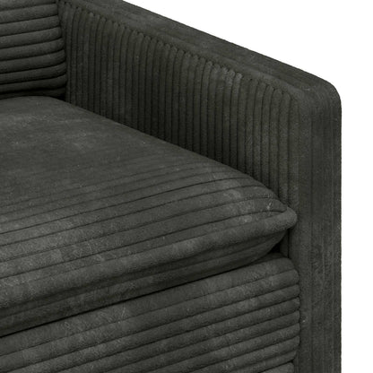 Bank Antracietkleurig 126 x 81 x 87,5 cm Polyester