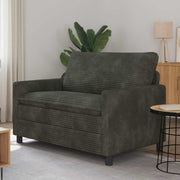 Bank antraciet 126x81x87,5 cm polyester