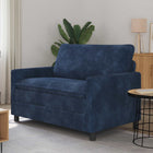 Bench Navy 126 x 81 x 87.5 cm Polyester
