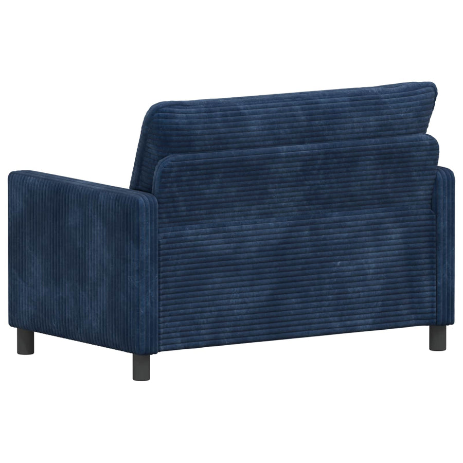 Bank Marineblauw 126 x 81 x 87,5 cm Polyester