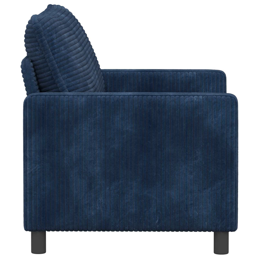 Bank Marineblauw 126 x 81 x 87,5 cm Polyester