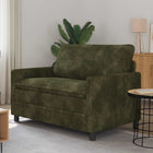 Green Sofa 126 x 81 x 87.5 cm Polyester