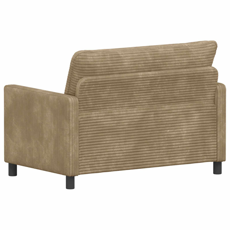 Bank Taupe 126 x 81 x 87,5 cm Polyester