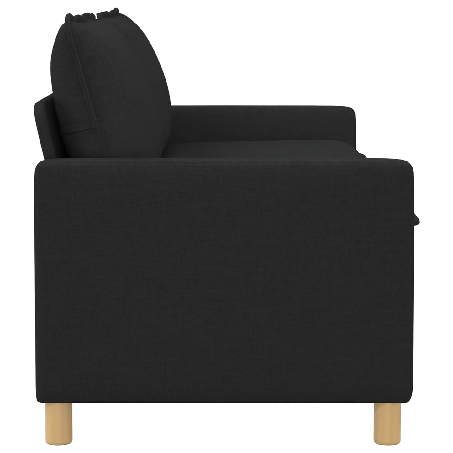 Bank Zwart Stof