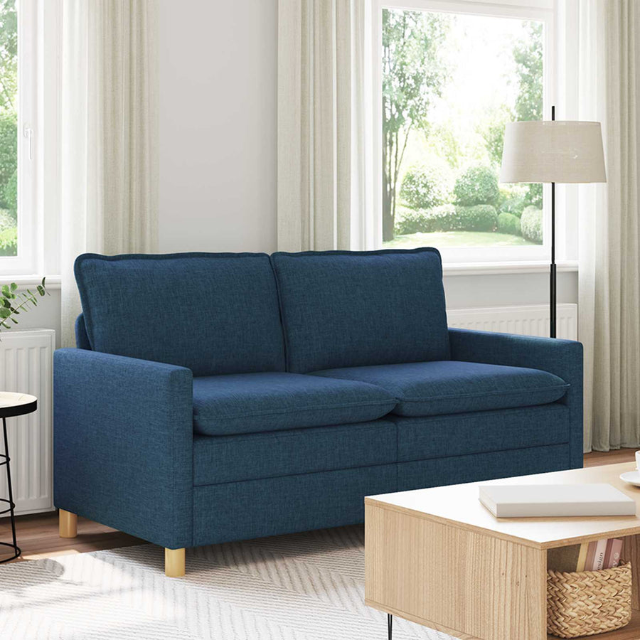 Bank Blauw Stof