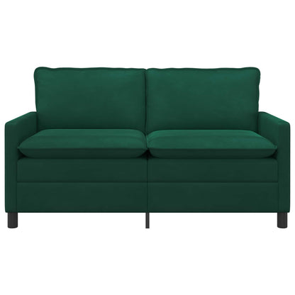 Bank Donkergroen 156 x 81 x 87,5 cm Fluweel