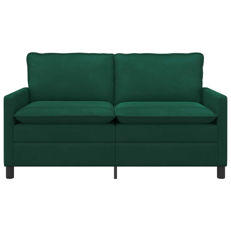 Bank Donkergroen 156 x 81 x 87,5 cm Fluweel