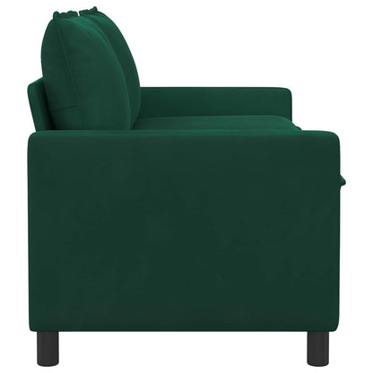 Bank Donkergroen 156 x 81 x 87,5 cm Fluweel