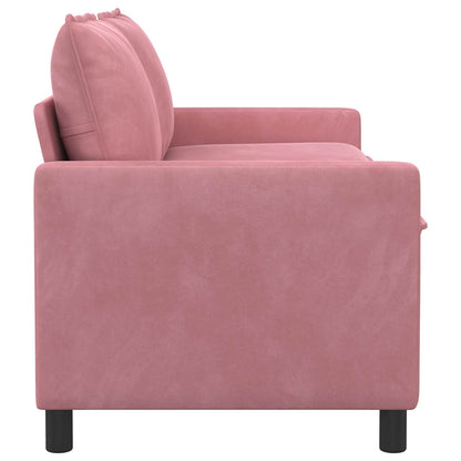 Bank Roze 156 x 81 x 87,5 cm Fluweel