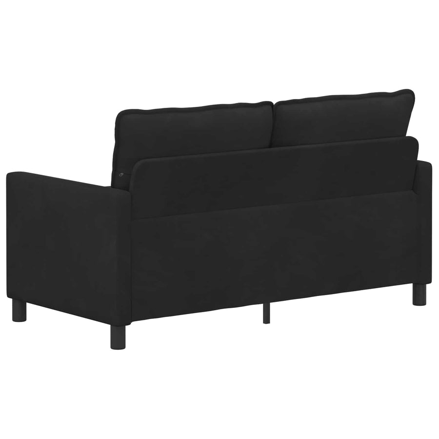 Bank Zwart 156 x 81 x 87,5 cm Fluweel
