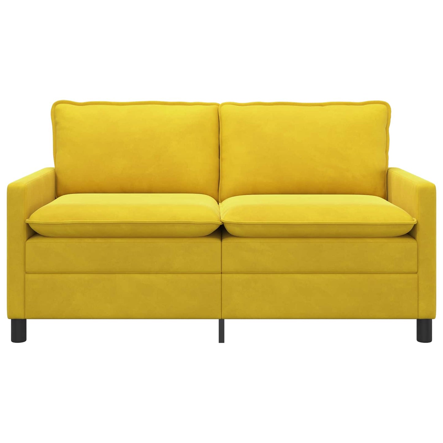 Bank Geel 156 x 81 x 87,5 cm Fluweel